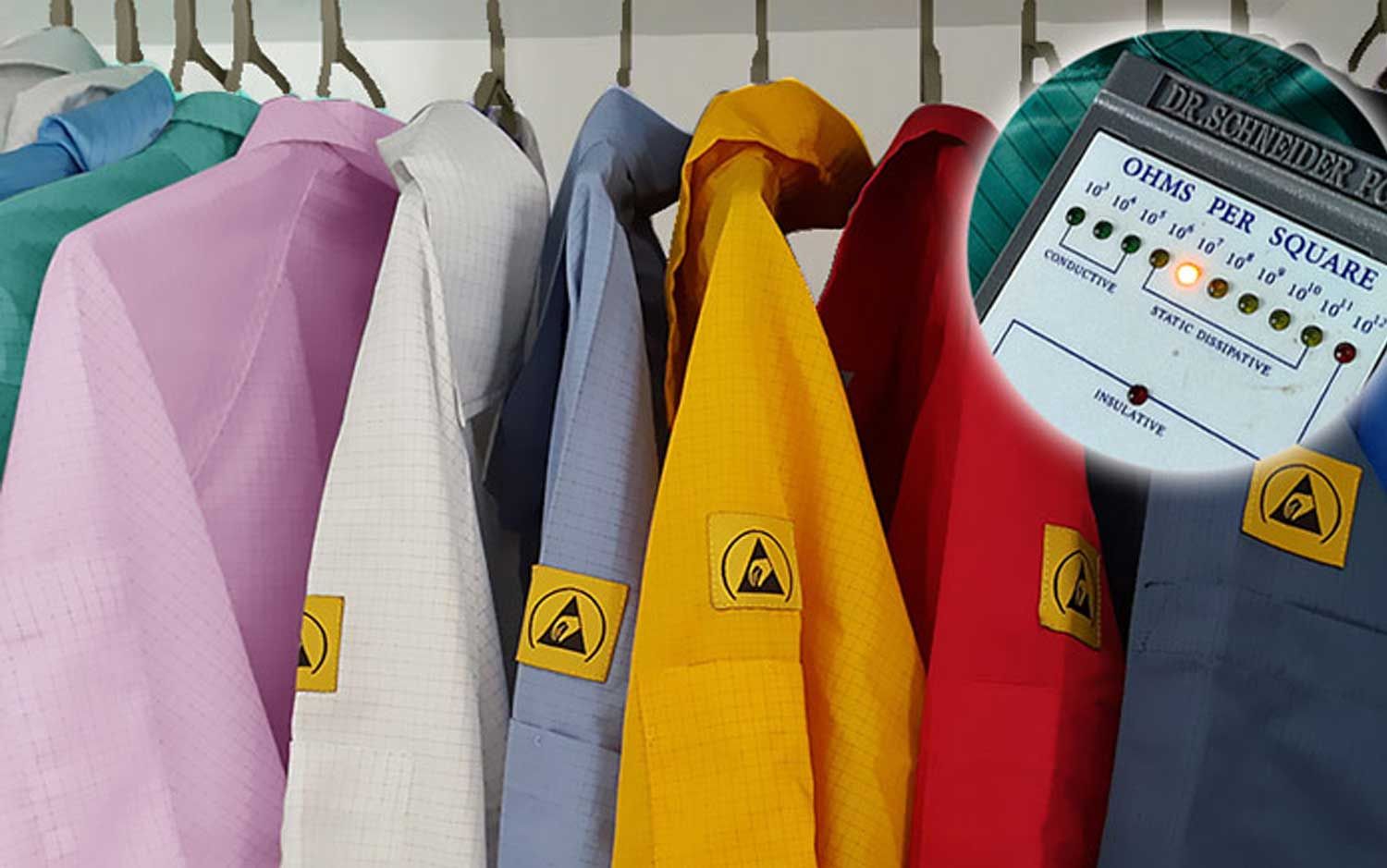 Trang phục ESD giúp kiểm soát phóng tĩnh điện như thế nào? 