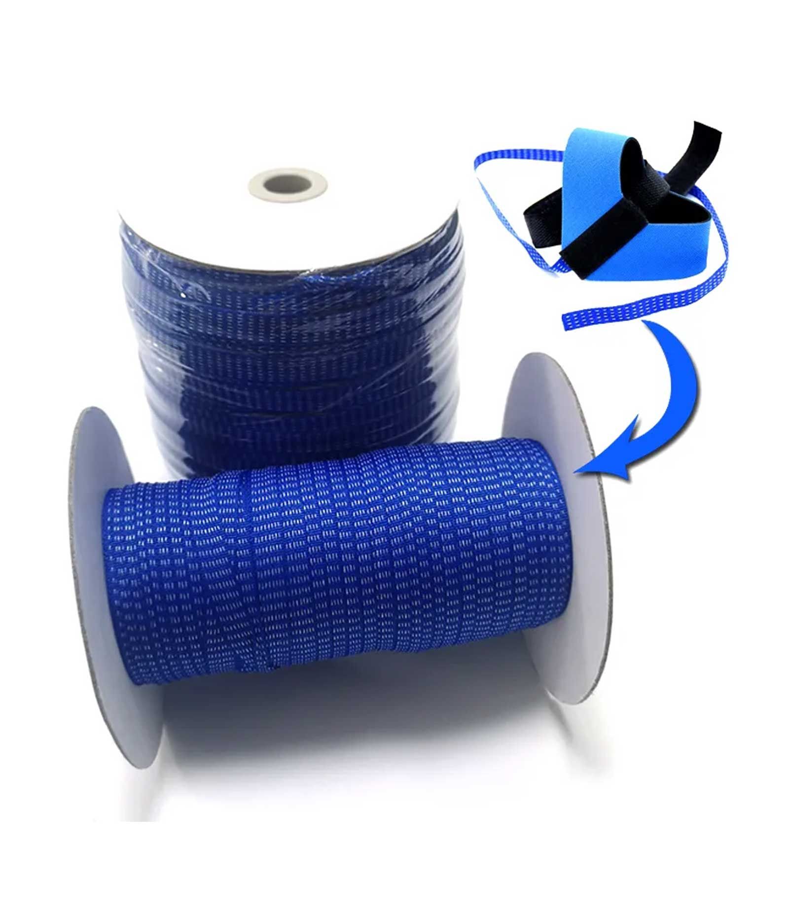 Sợi Polyester Dây ESD 10mm 15mm Dùng cho Dây đeo gót chân chống tĩnh điện / Vỏ giày ESD Dây & Webbing ESD