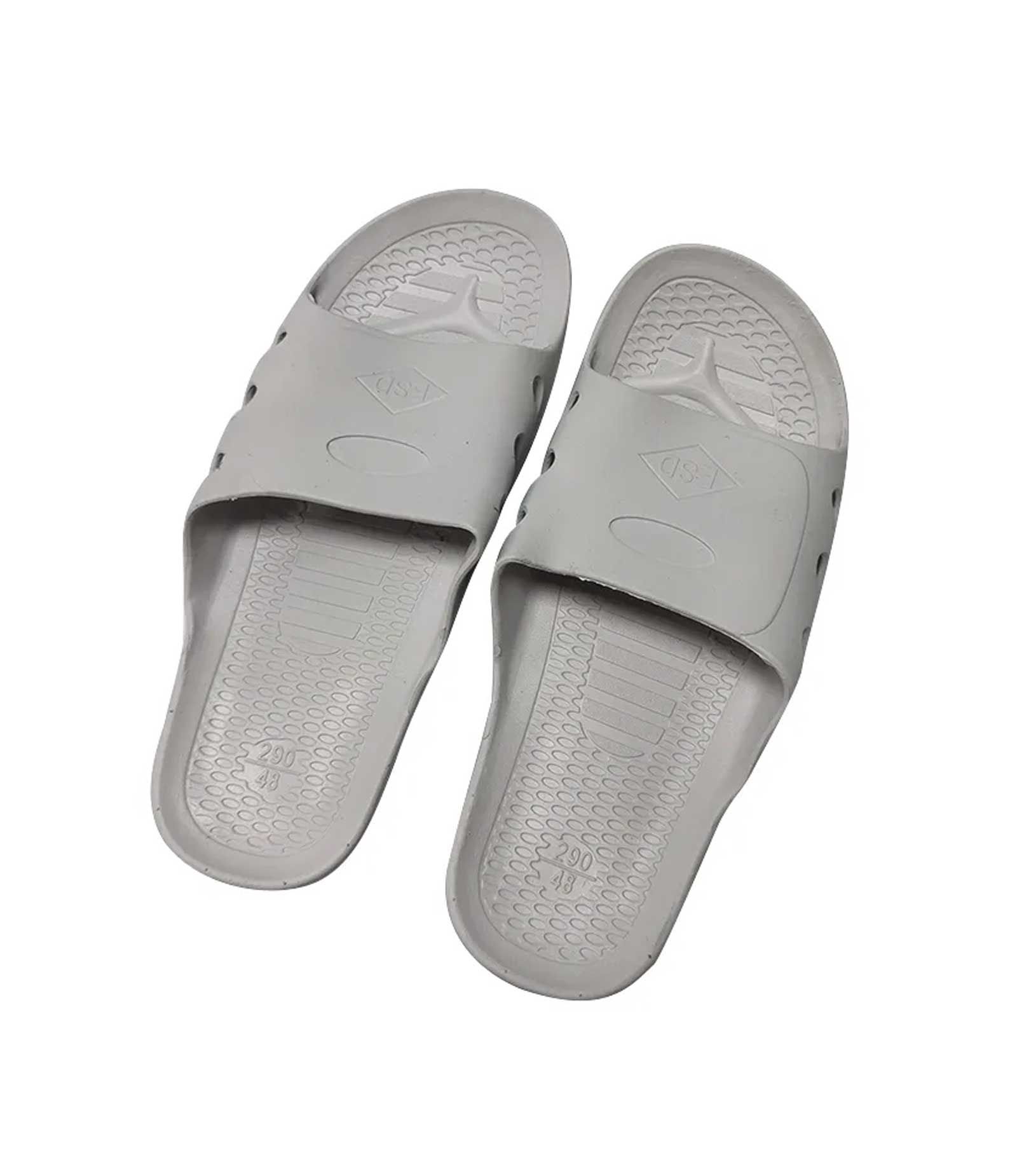 Dép ESD PU phòng sạch trắng Unisex Thiết kế mới chống trượt