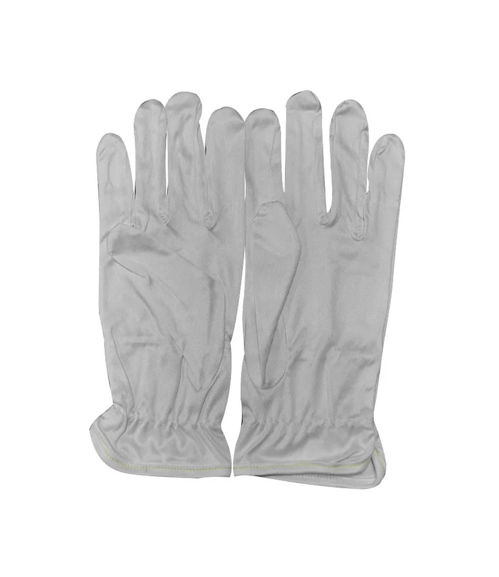 Găng tay trơn không bụi ESD 80% polyester + 20% nylon